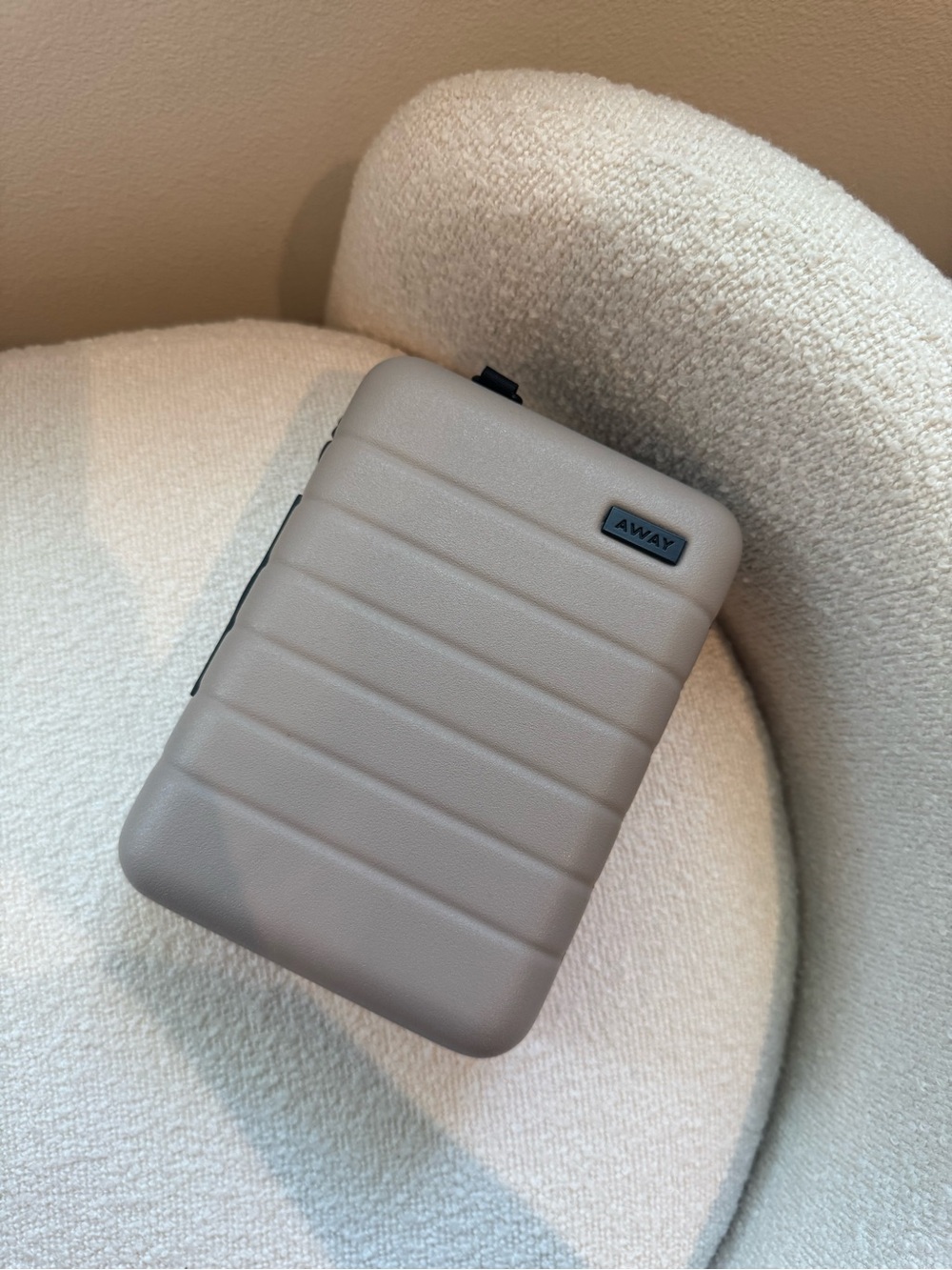 LIMITED EDITION Away Mini Luggage Toiletry Case in Sand